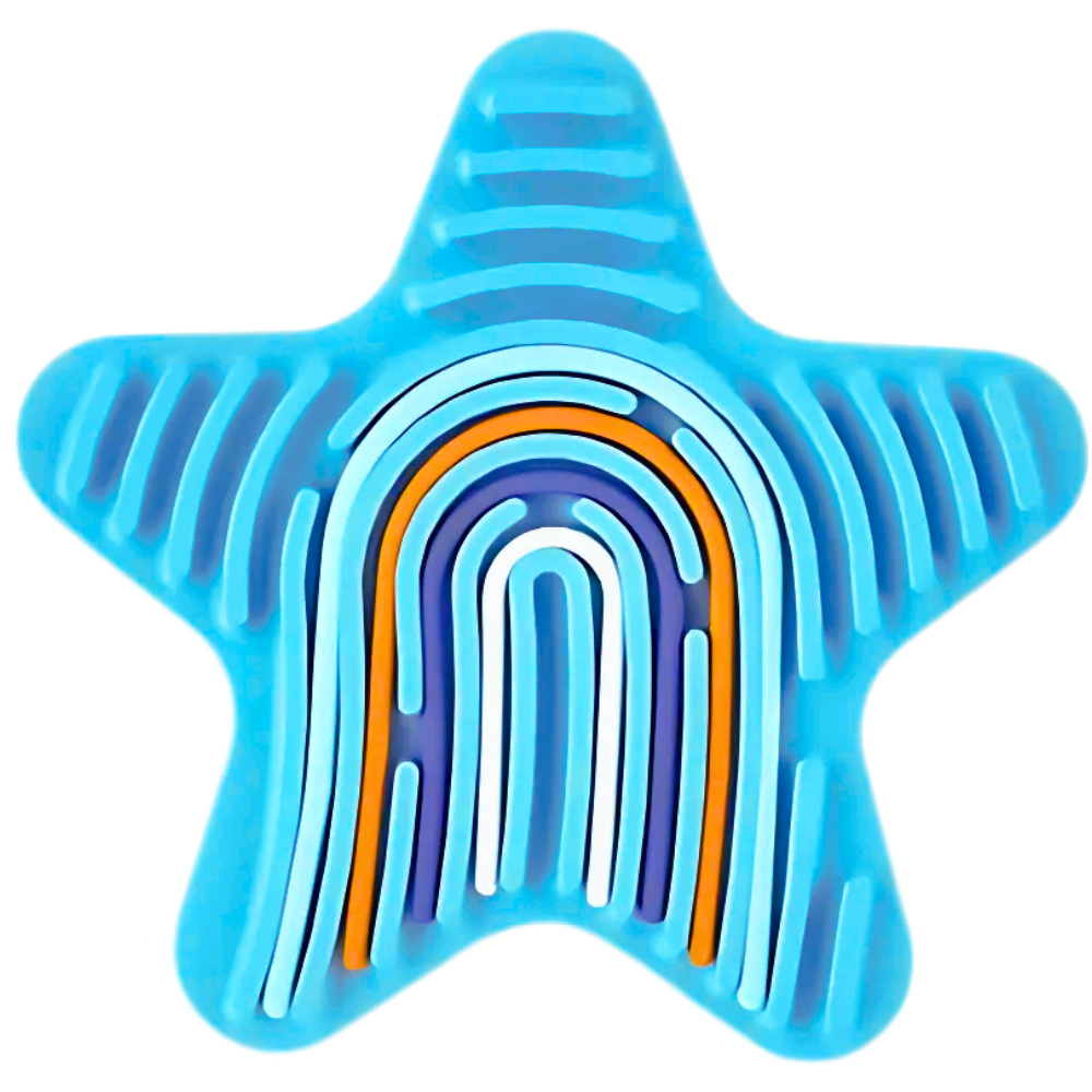 Stress Relief Sensory Activity Board -Blue Sky - Ozerty