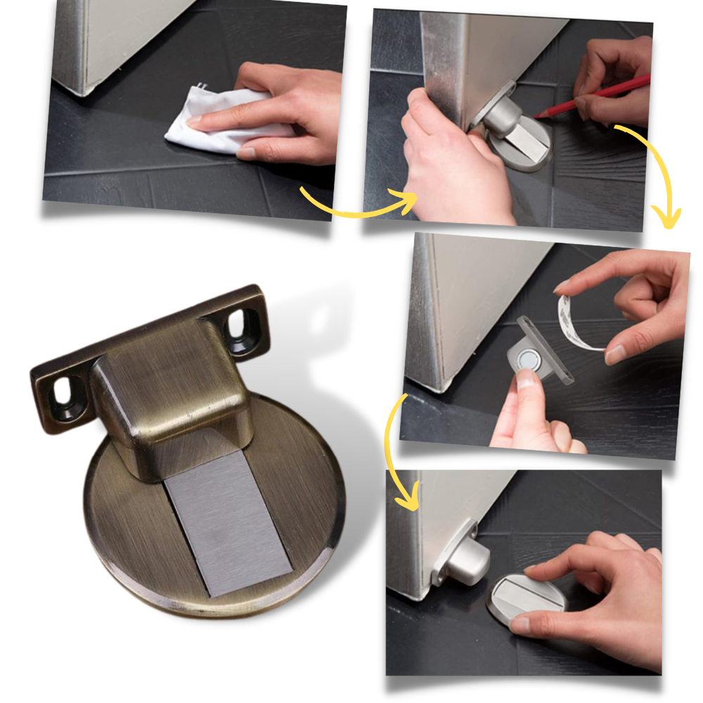 Magnetic Door Stopper in Stainless Steel

 - Ozerty