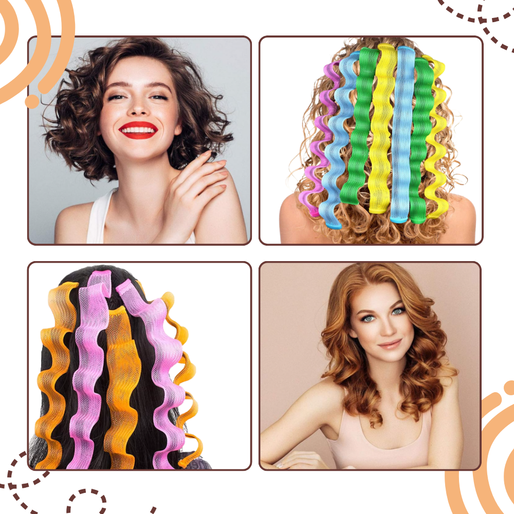 Twist & Glide Magic Curlers - Ozerty
